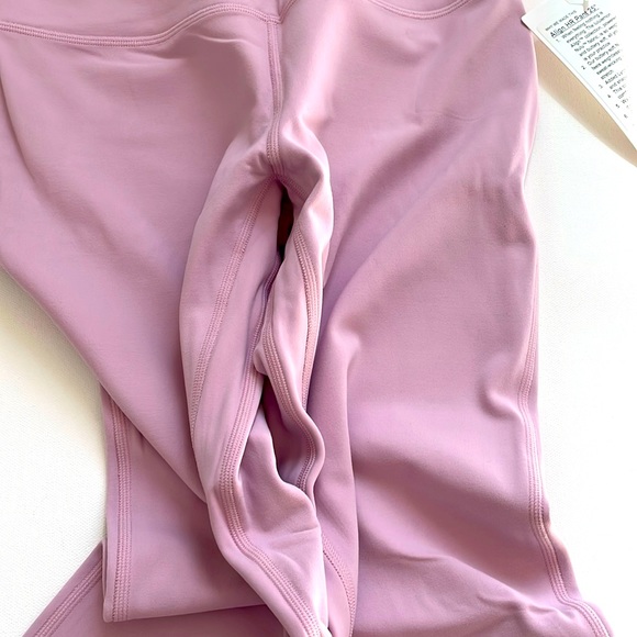 NWT Lululemon Align High-Rise Pant 25" Pink Peony Size 8 - Picture 7 of 11